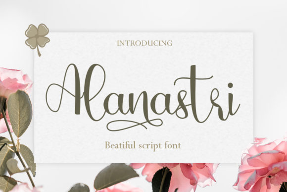 Alanastri: A Unique Handwritten Font for Elegant Branding
