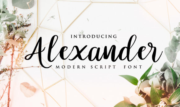 Alexander Font Review: A Sweet Handwritten Typeface for Branding