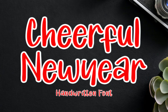 Cheerful New Year: The Handwritten Font for Scroll-Stopping Campaigns