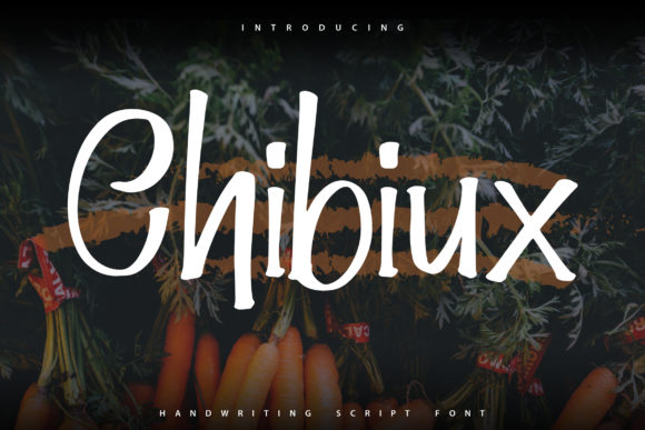 Chibiux: A Sweet Handwritten Font for Creative Branding