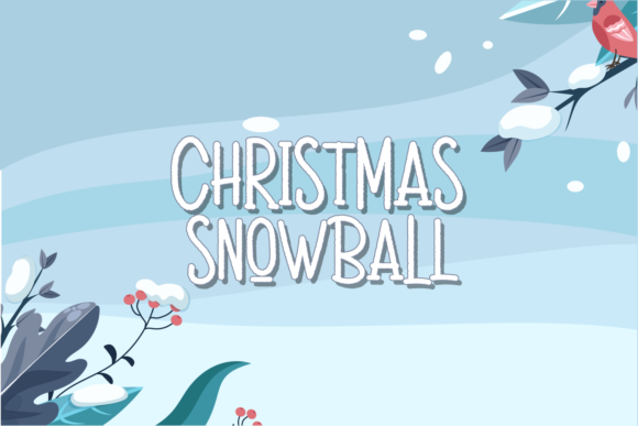 Christmas Snowball: A Versatile Sans Serif Font for Holiday Branding