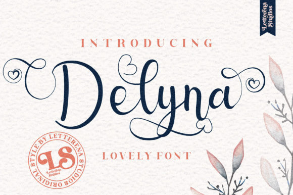 Delyna: The Romantic Script Handwritten Font for Web Design