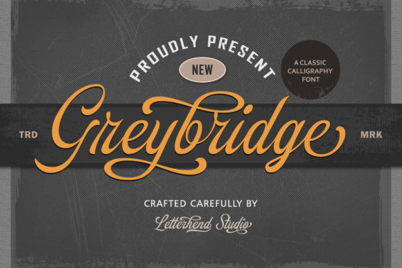 Greybridge: A Vintage Script Handwritten Font for Brand Identity