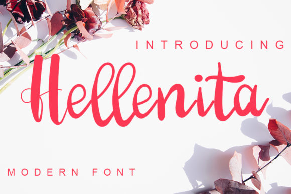 Hellenita: The Vintage Script Font for Romantic Crafts