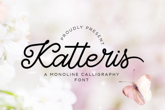 Katteris: The Authentic Script Font for Editorial Design
