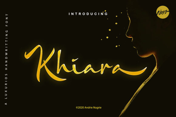 Khiara: The Luxury Handwritten Font for Modern Branding