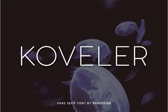 Koveler: The Minimal Sans Serif Font for Polished Branding