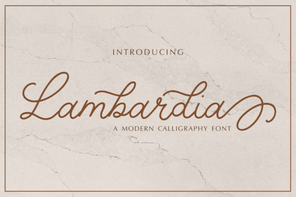 Lambardia: The Delicate Handwritten Font for Premium Branding