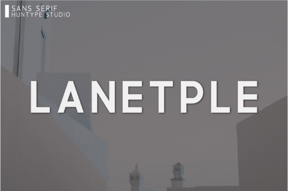 Lanetple: The Sans Serif Font for Bold Brand Logos