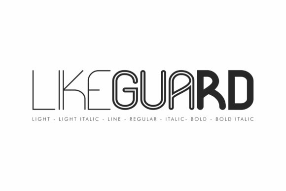 Likeguard: A Minimalist Sans Serif Font for Editorial Design