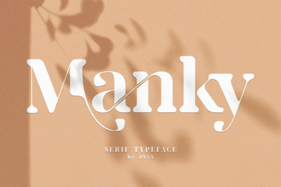 Manky: The Bold Serif for Modern Branding