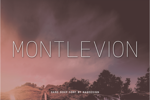 Montlevion: A Natural Sans Serif Typeface for Modern Editorial Design