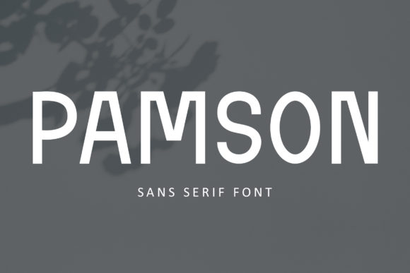 Pamson: The Bold Sans Serif Font for Scroll-Stopping Campaigns
