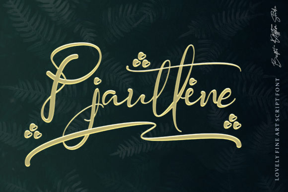 Pjaulline: The Sweet Handwritten Font for Creative Makers