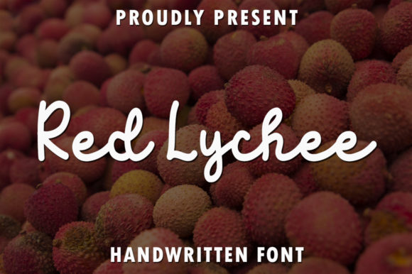 Red Lychee: The Handwritten Font for Polished Branding