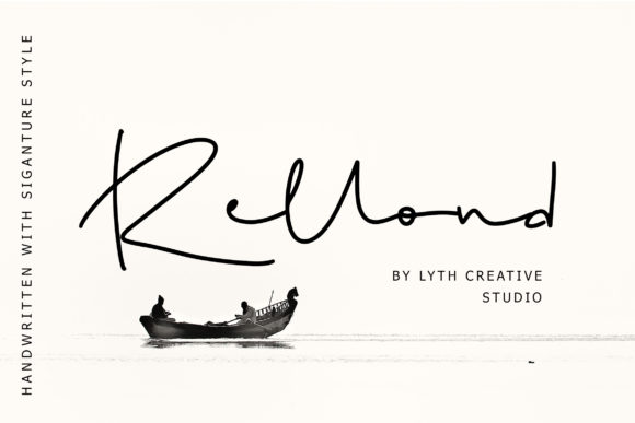Rellond: A Modern Handwritten Typeface for Editorial Design
