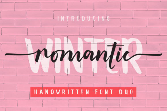 Romantic Winter: The Perfect Script Handwritten Font for Modern Web Design