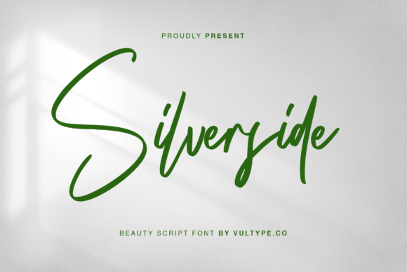 Silverside: The Modern Script Font for Polished Brand Identity