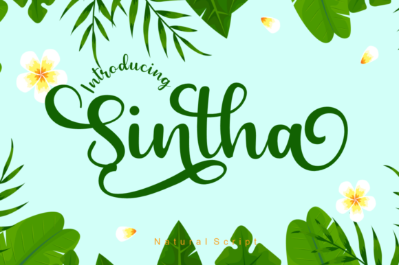 Sintha: A Beautiful Handwritten Font for Modern Branding