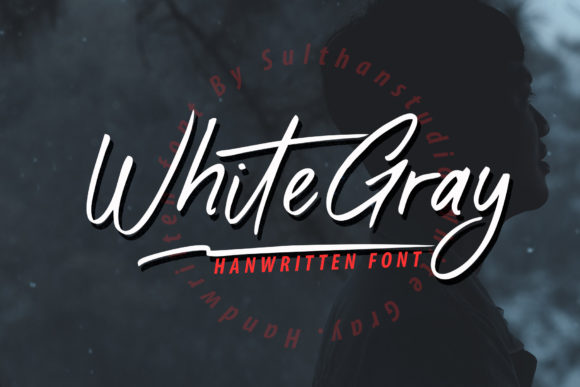 White Gray: The Delicate Script Font for Professional Branding