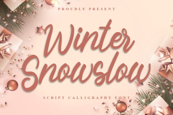 Winter Snowslow: The Perfect Handwritten Typeface for Brand Identity